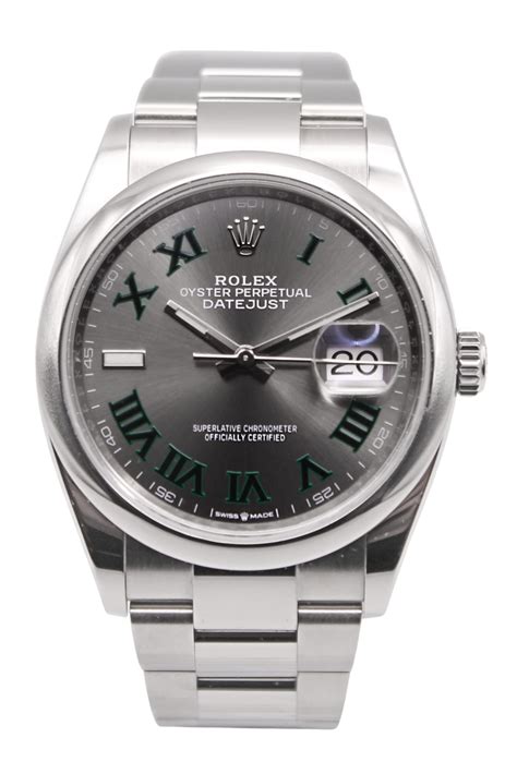 rolex datejust 36 wimbledon dial.